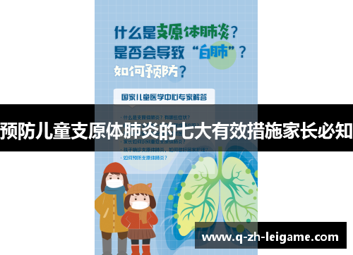 预防儿童支原体肺炎的七大有效措施家长必知