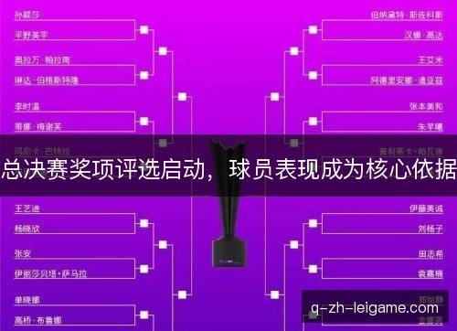 总决赛奖项评选启动,球员表现成为核心依据 总决赛奖项评选启动,球员表现成为核心依据